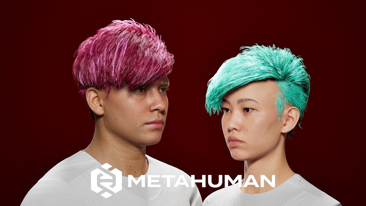Media 1 for listing Layered Fringe Undercut – Neon Duo Pack