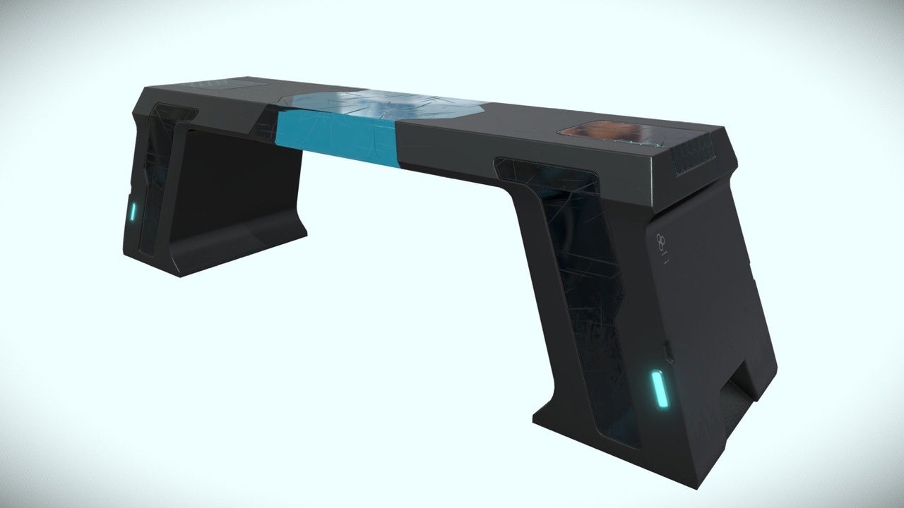Media 1 for listing The Sci-fi Helix Bench