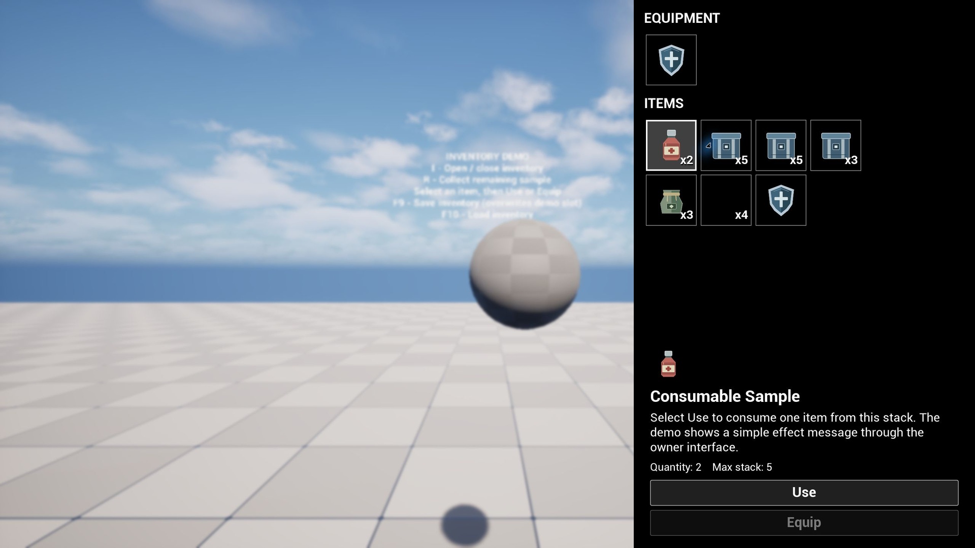 Customizable Blueprint Inventory System | Fab