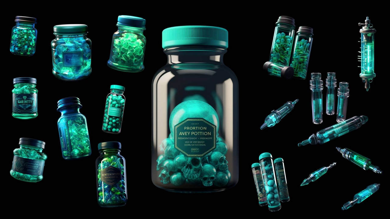 Media 1 for listing NHC - Sci-Fi Pharma Icons Pack 1