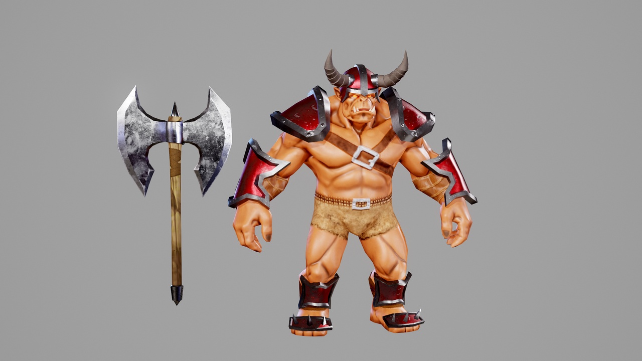 Media 1 for listing Orc berserker modular