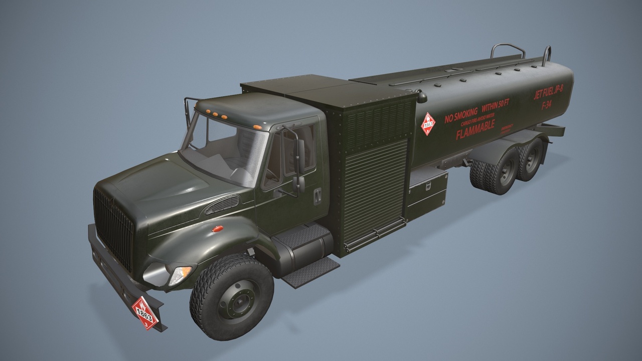 Media 1 for listing Refueler Truck Green (162)