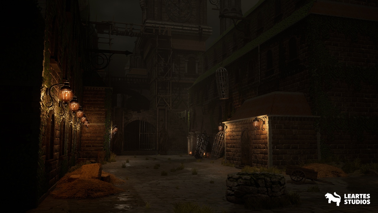 Gothic Street Environment ( Gothic Street Environment Fantasy Building House )