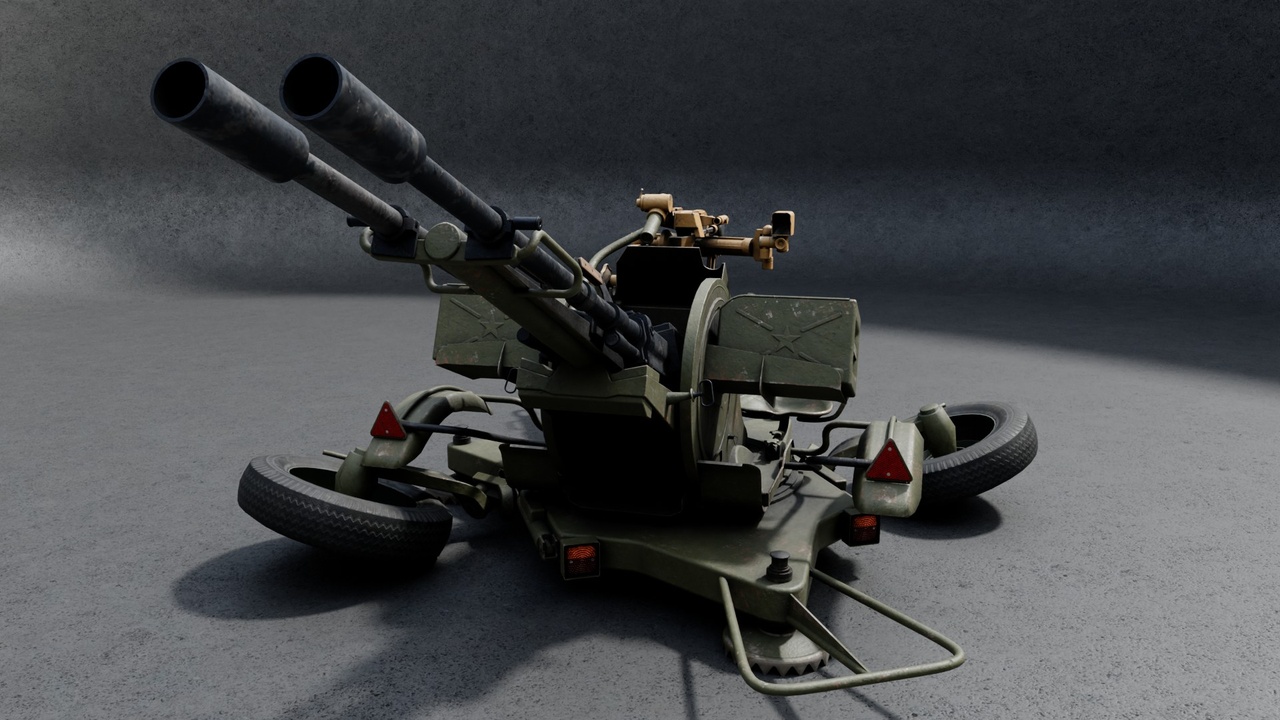 Media 1 for listing ITK23 Anti-Air Cannon – Functional Real-Time Asset