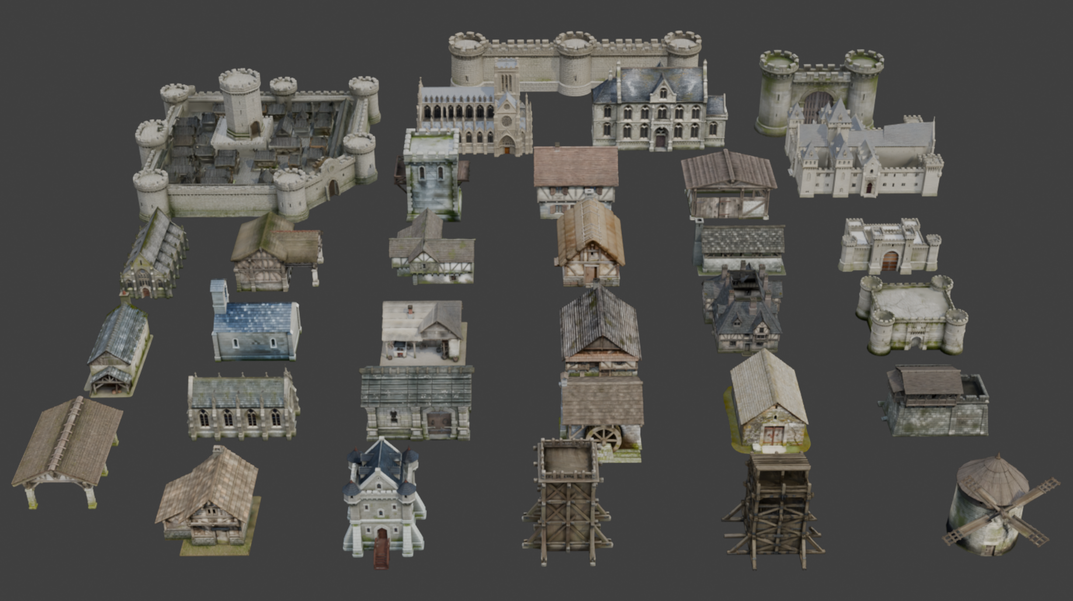 Medieval Asset Pack | Fab