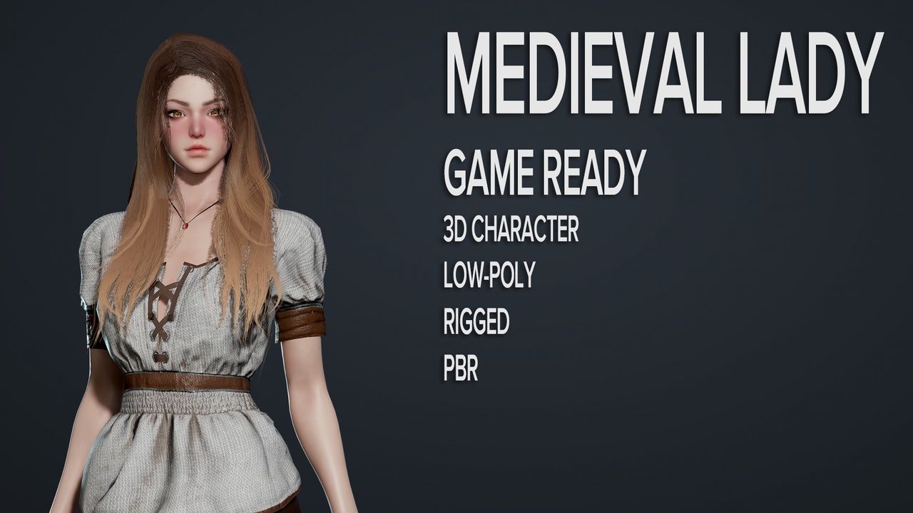 Media 1 for listing Medieval Lady