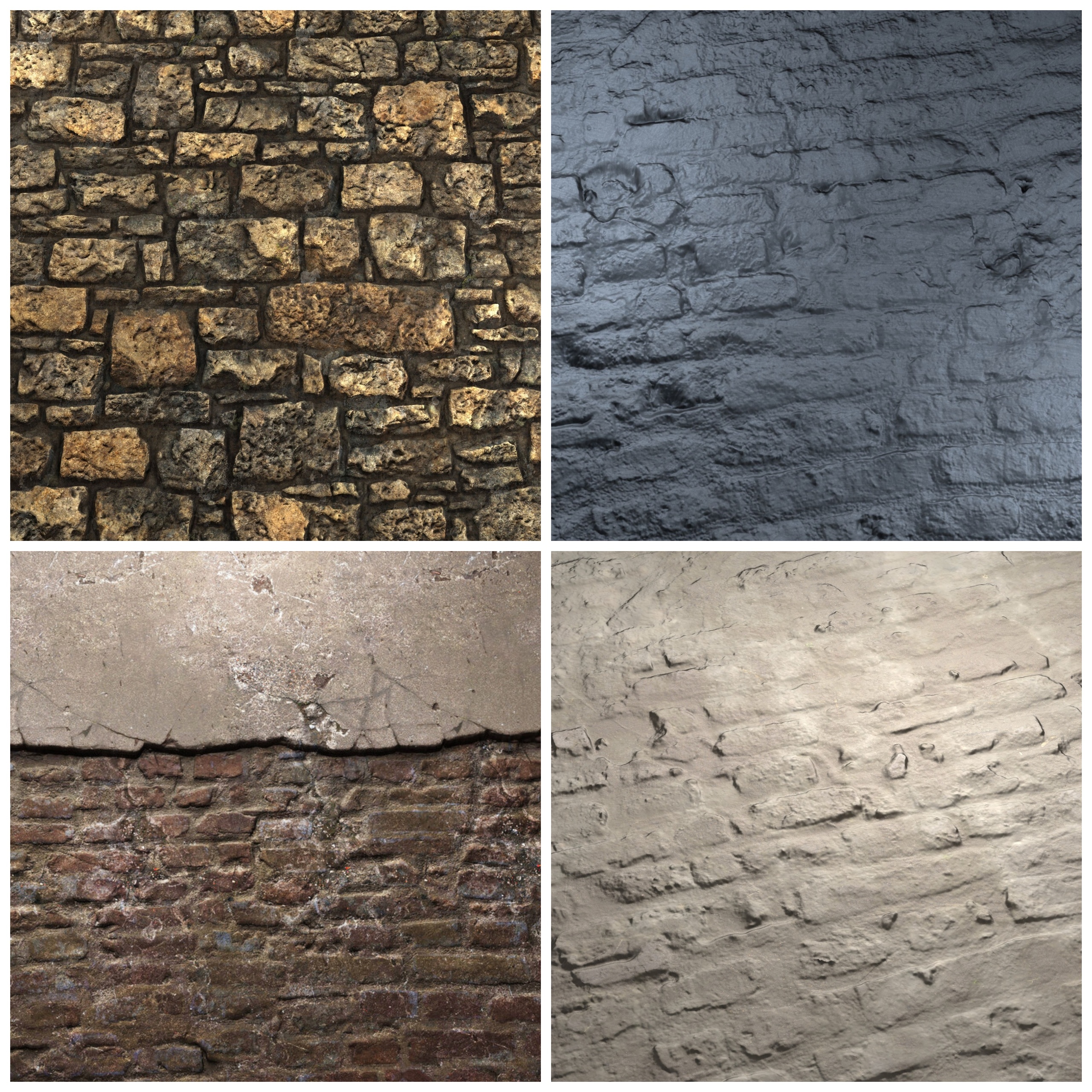 Media 1 for listing Wall 8K PBR Texture Set