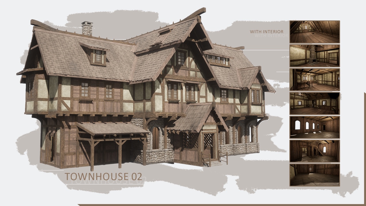 Media 1 for listing Enterable Medieval Houses and Huts - Vol.2