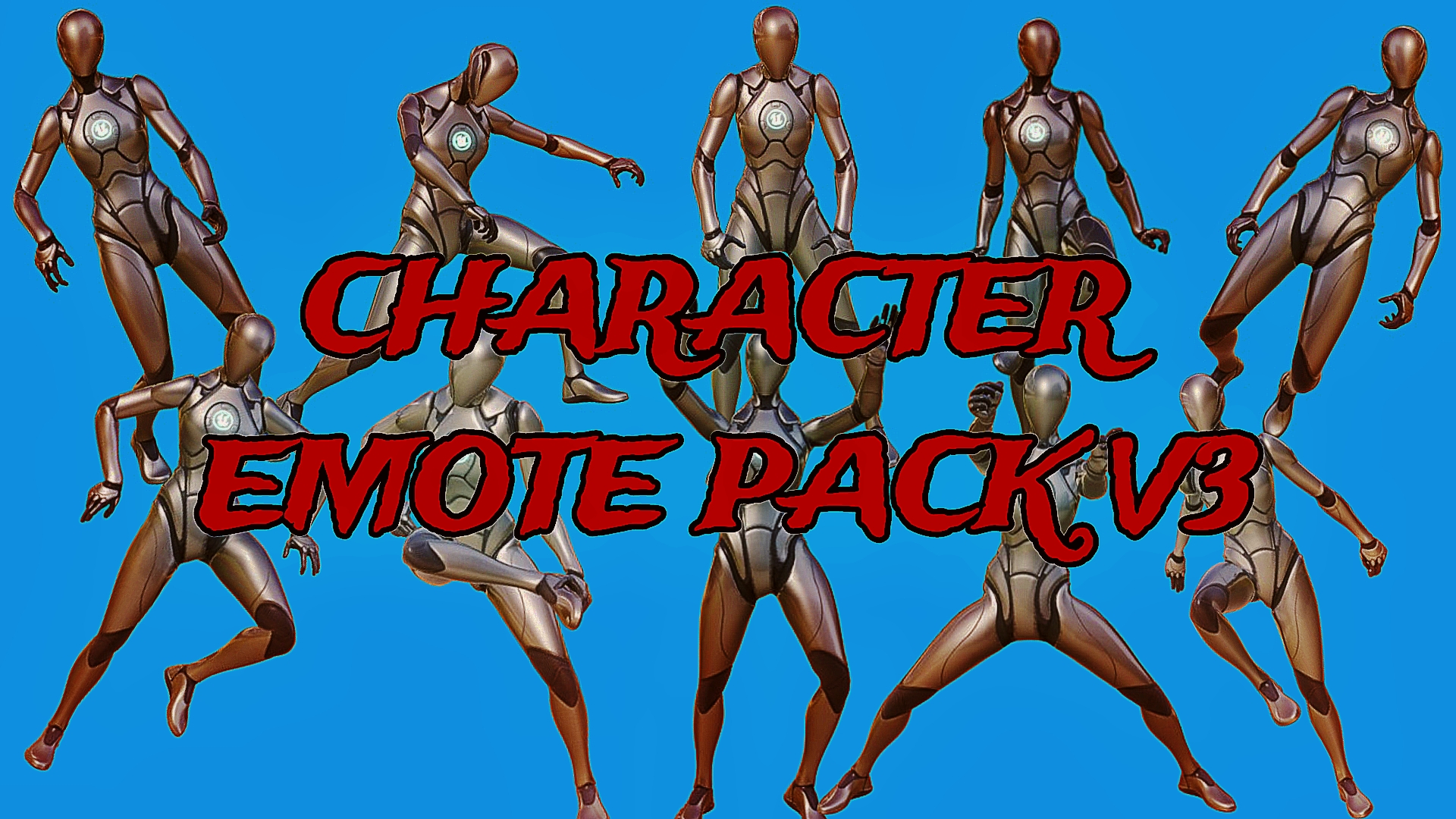 Character Emote Pack V3 | Fab