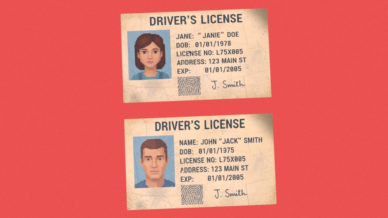 Media 1 for listing (PSX) - Male And Female Driving License