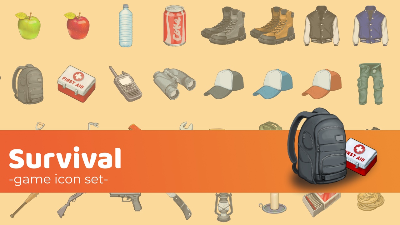 Media 1 for listing Survival Icons