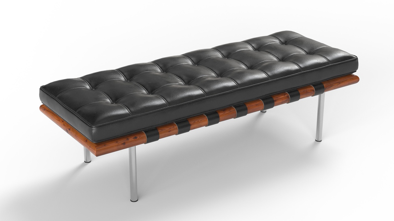 Leather Bench 제품 등록을 위한 미디어 1개