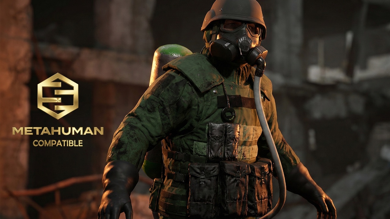 Media 1 for listing Tactical CBRN Hazard Suit Industrial Response Gear Green Field Protection