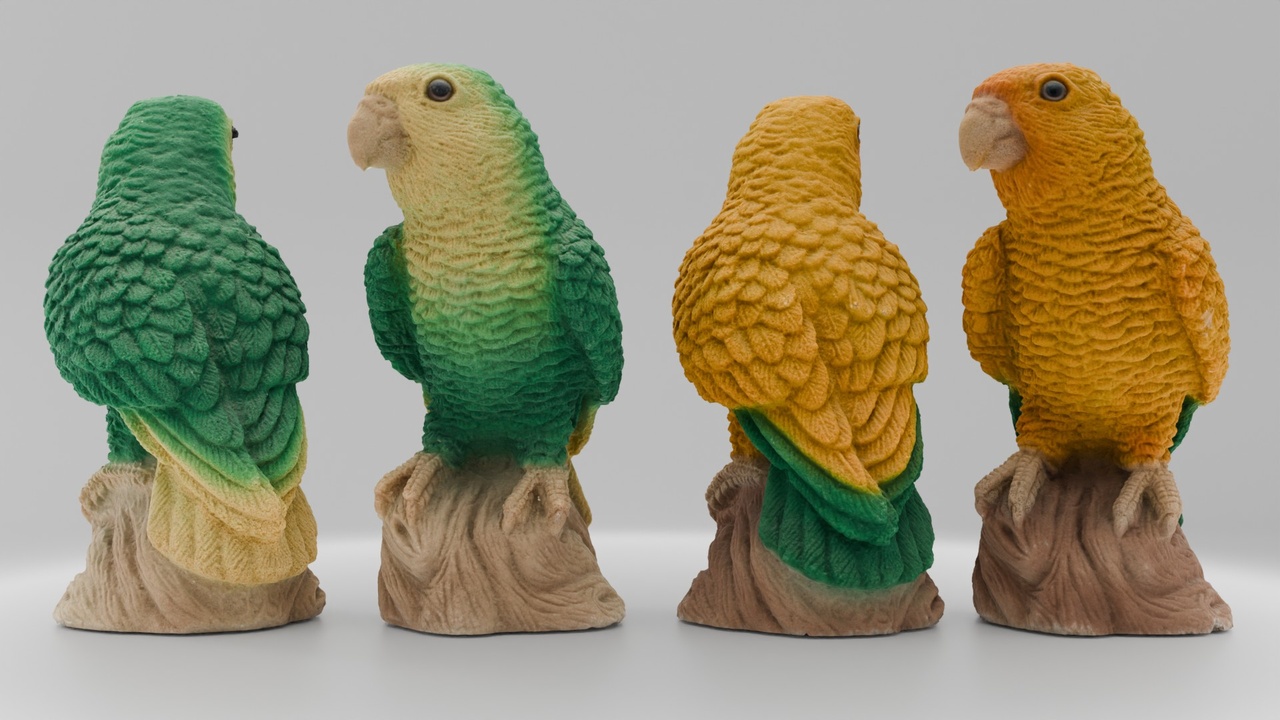 Media 1 for listing Parrot figures