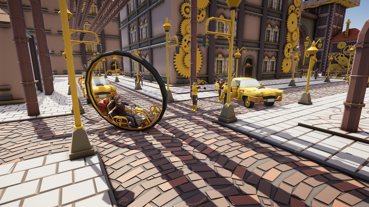 Media 1 for listing Low Poly Steampunk - Polygon / Lowpoly Style Environment + Characters
