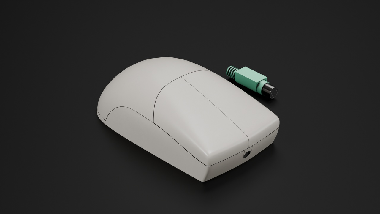 Vintage Computer Trackball Mouse | Fab