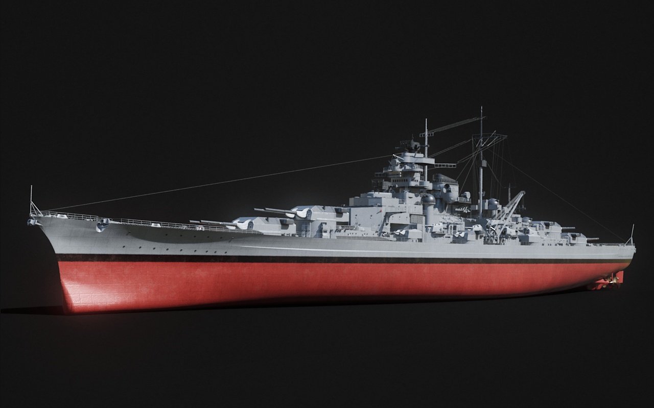 Media 1 for listing Bismarck - WW2 German Battleship