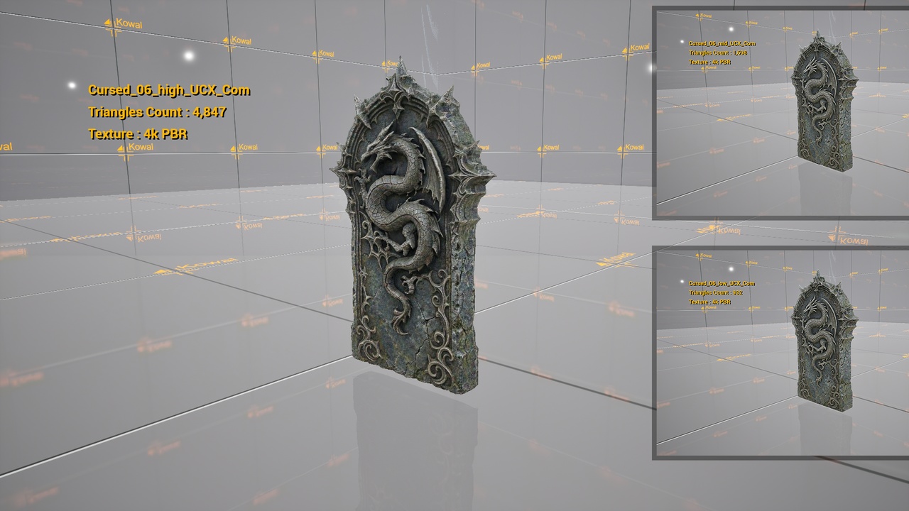 Media 1 for listing Cursed Gravestones Pack