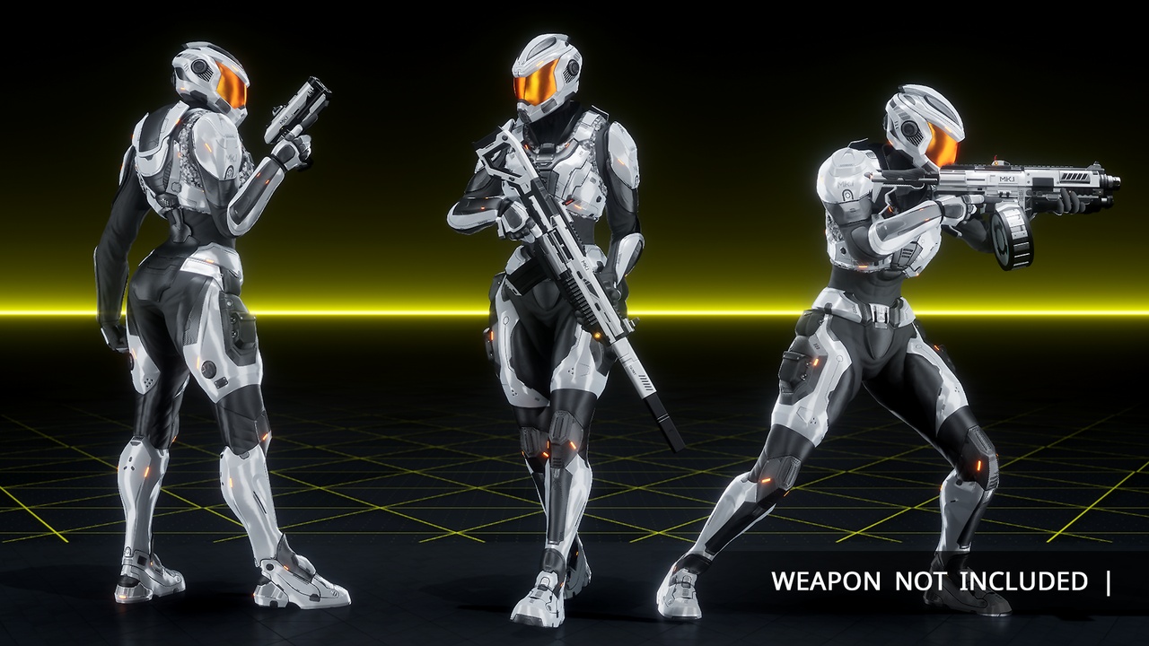 Media 1 for listing SciFi Character PILOT SUPER PACK Vol.1