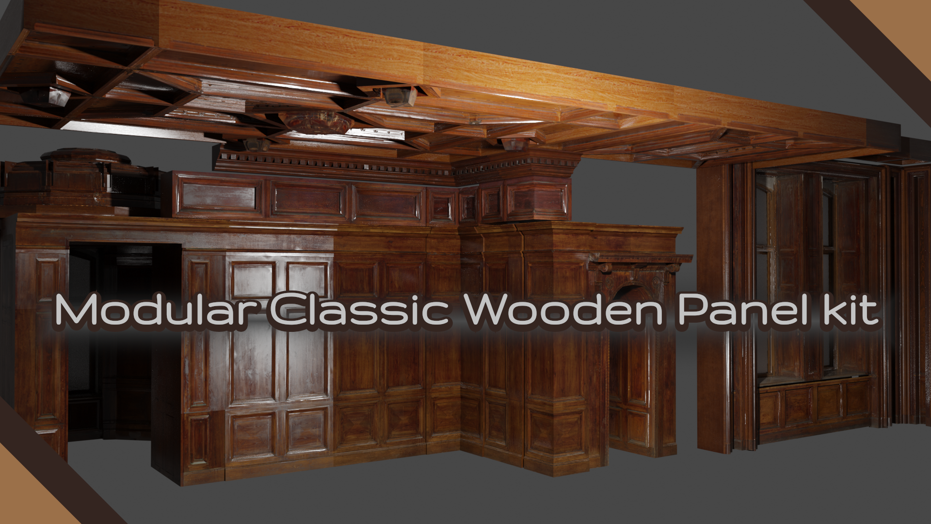 Modular Classic Wooden Panel Kit | Fab