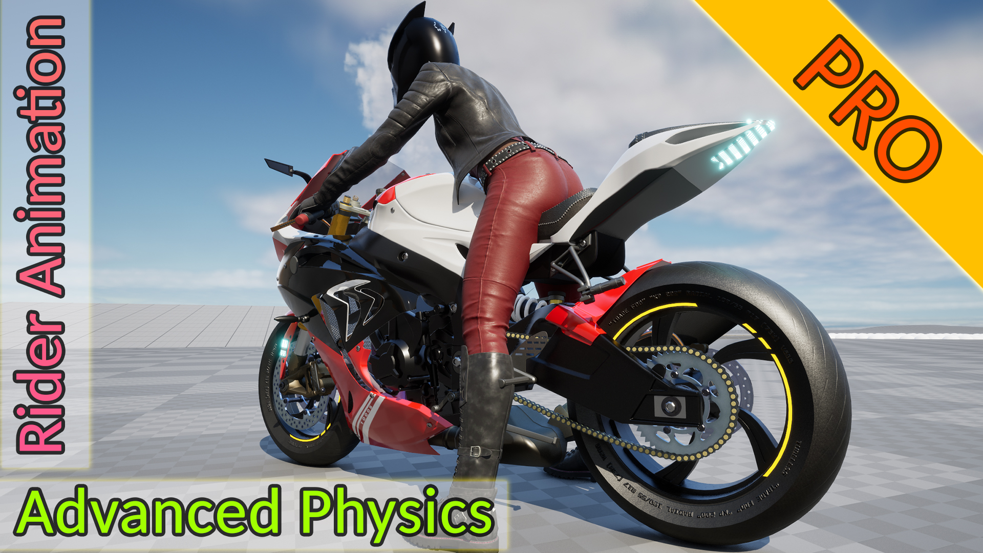 Bike Control PRO – Advanced Motorcycle Physics and Rider Animation | Fab
