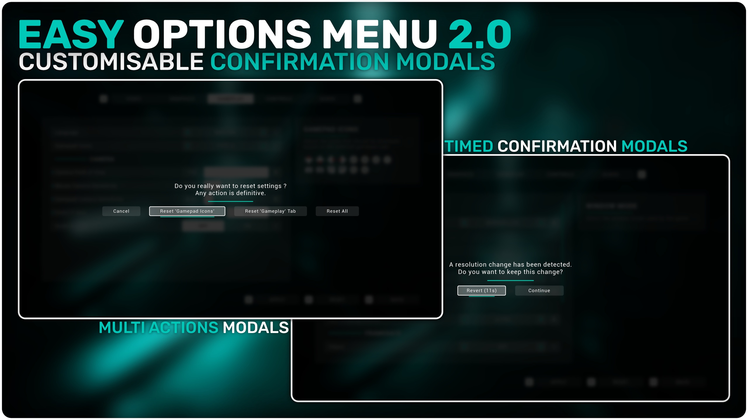 Easy Options Menu