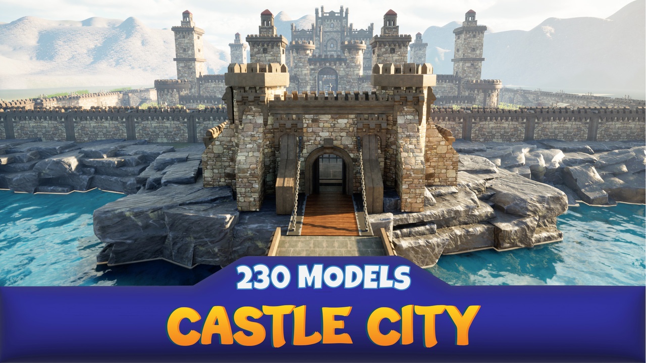 Media 1 for listing Medieval Castle City