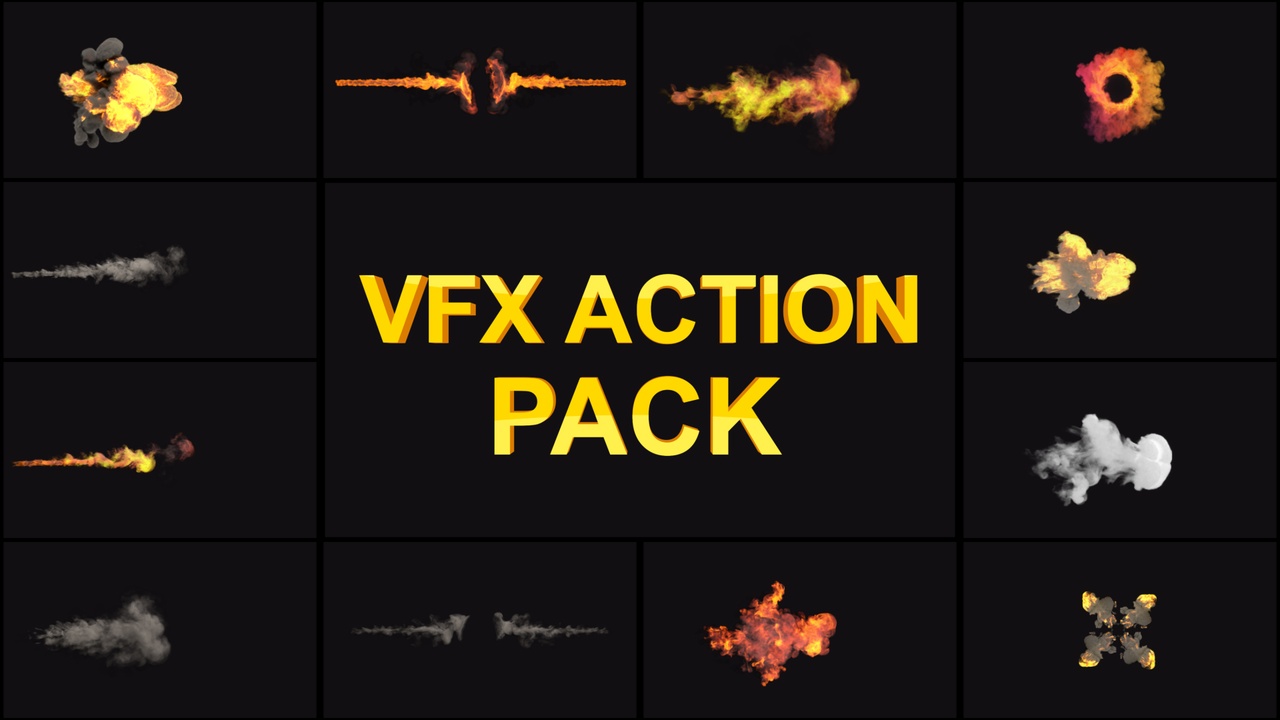 Media 1 for listing VFX Action Pack