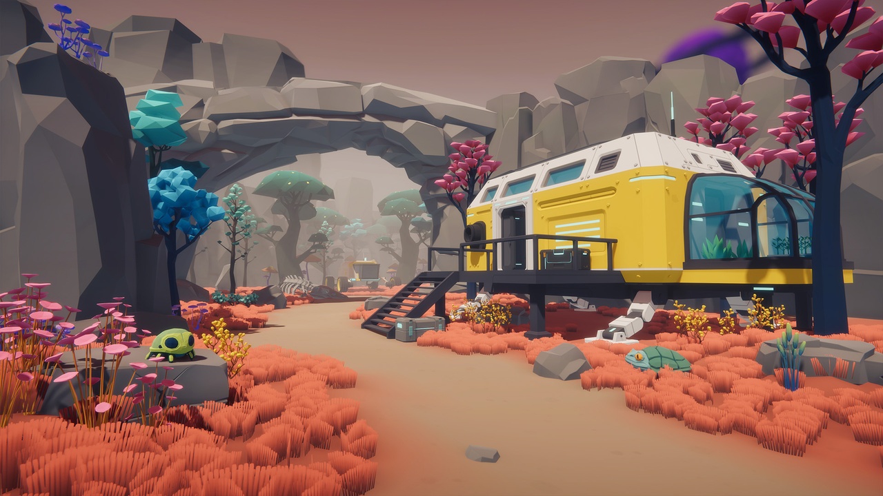 Media 1 for listing Low Poly Sci-Fi Planet Base - Space Station