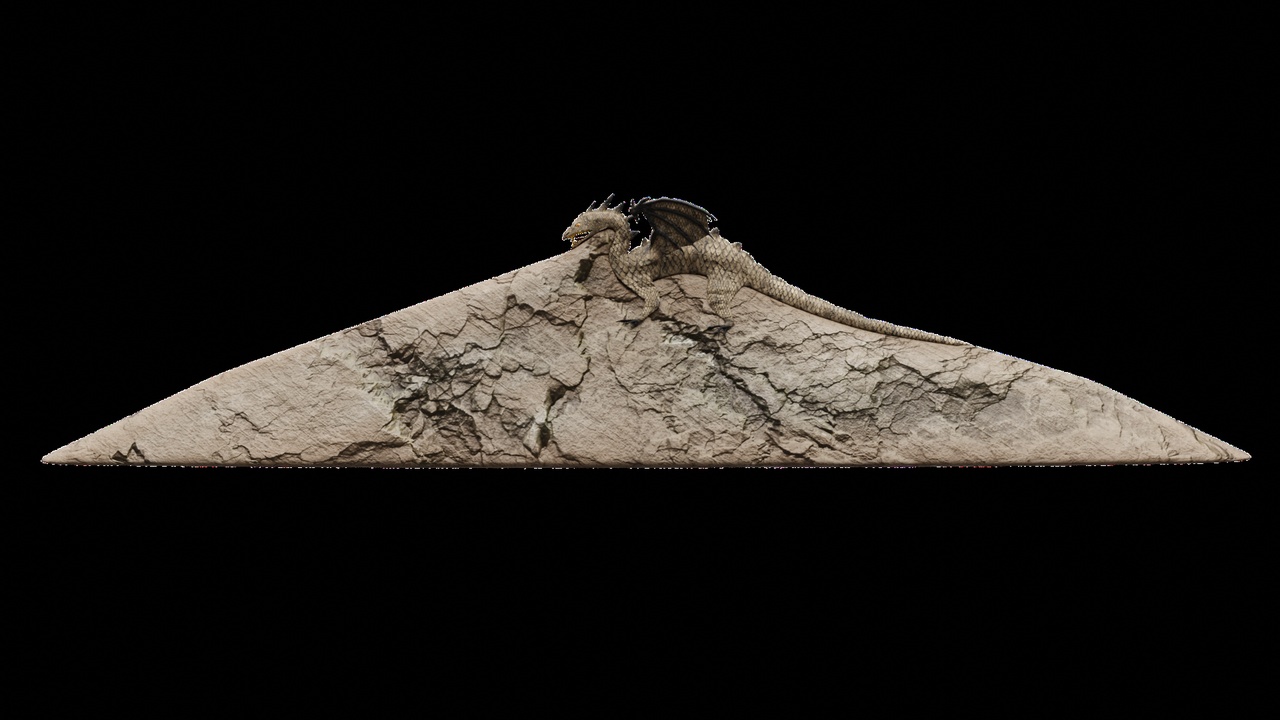 Media 1 for listing Dragon Mountain 3D Model