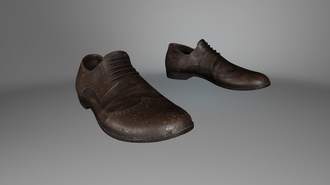 Media 1 for listing Leather shoes – MetaHuman Outfit | UE5