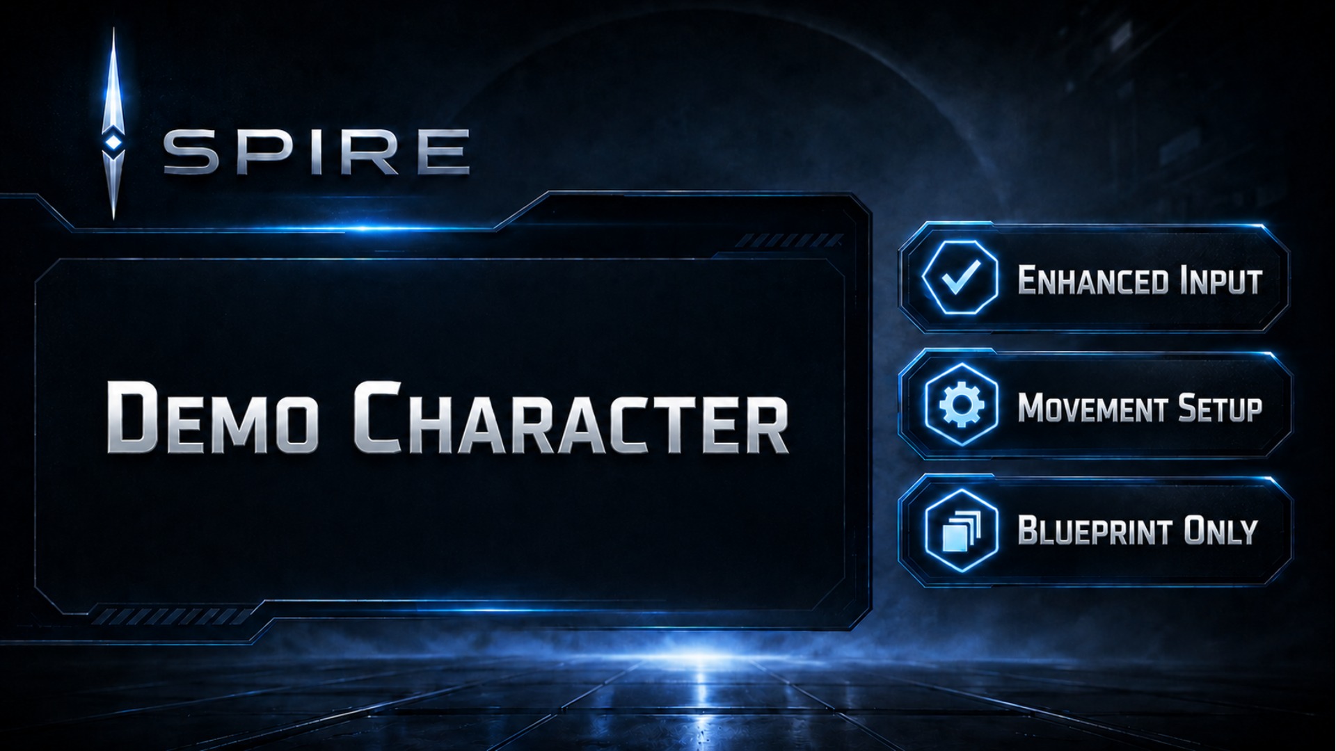 Spire Systems Demo Character - Blueprint Enhanced Input Test Character ...
