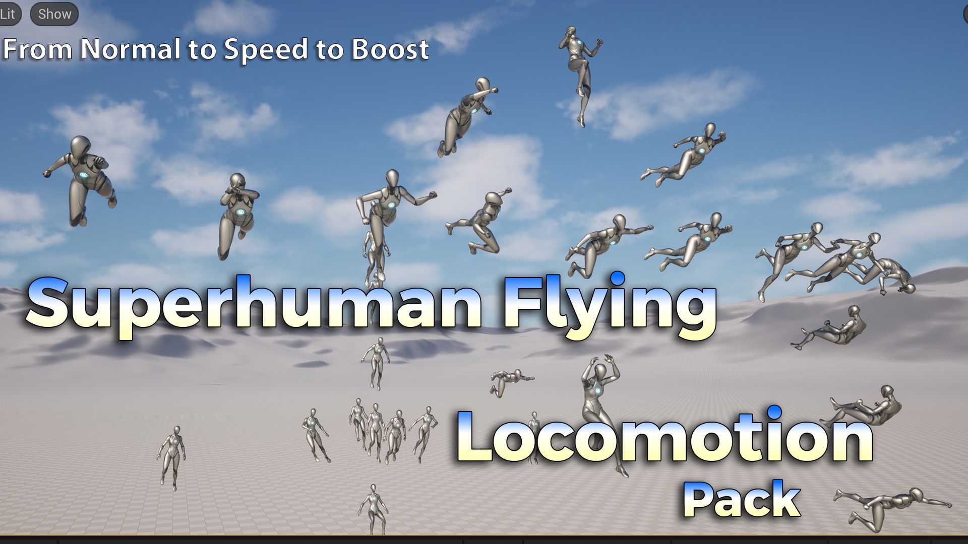 Media 1 for listing Superhuman Flying Locomotion