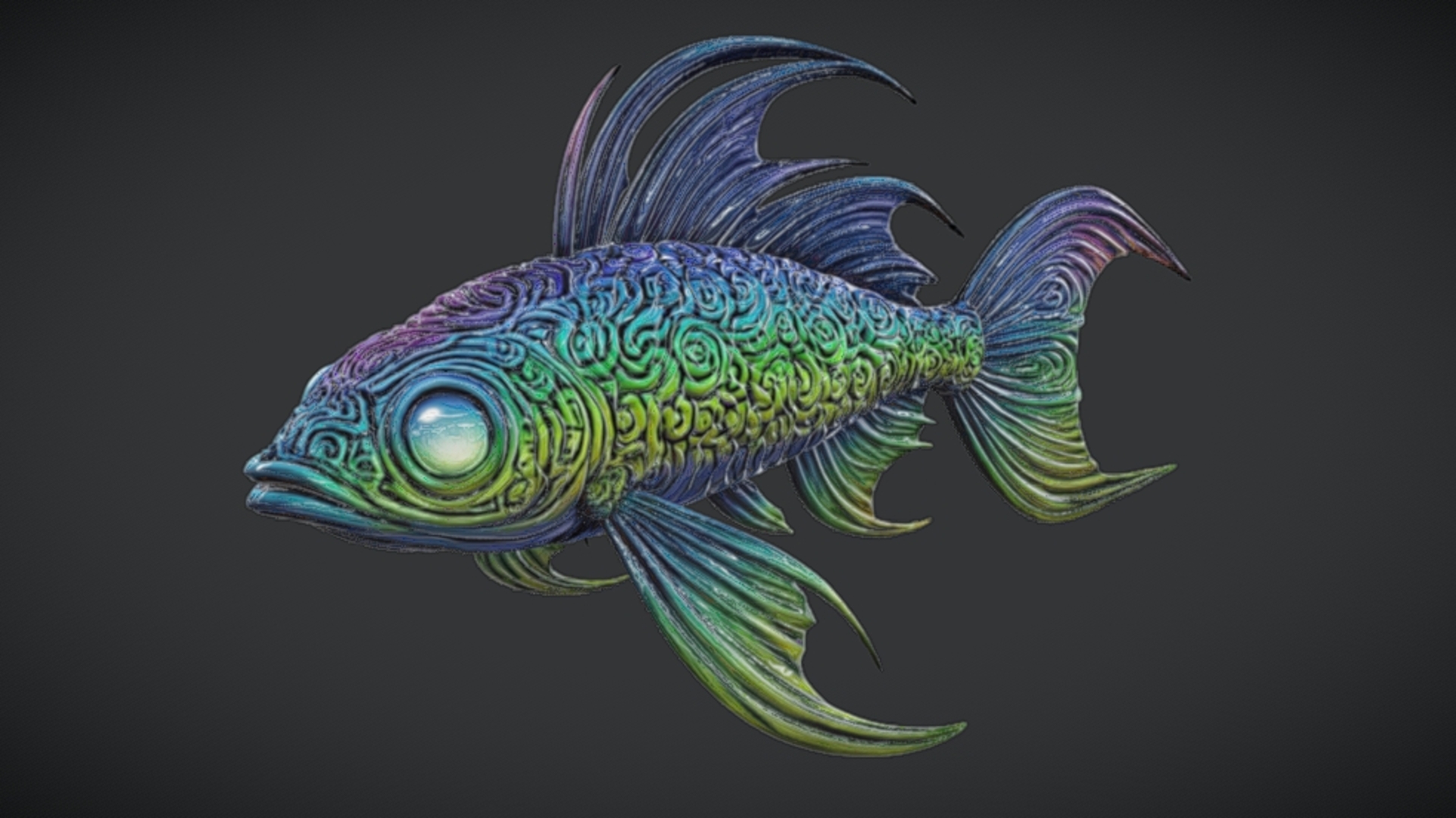 Fanatsy Fish Gills Fantasy Fish | Fab
