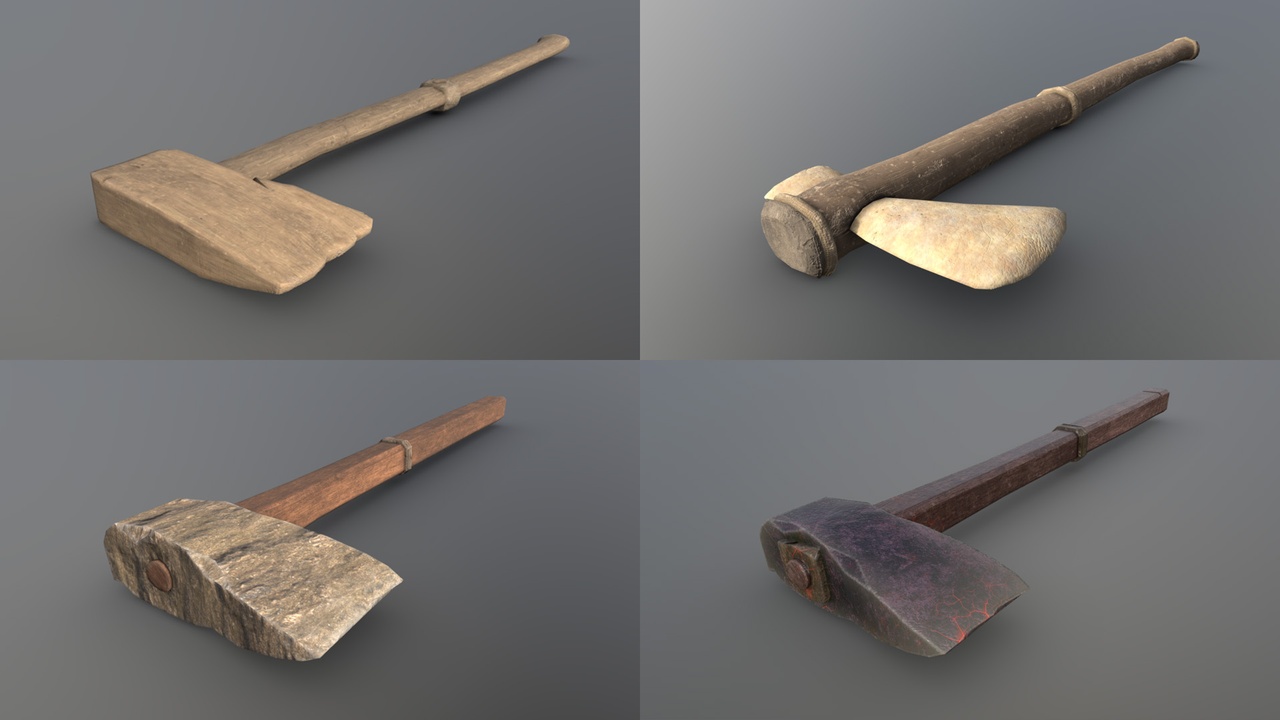 Media 1 for listing Axes - Full Pack
