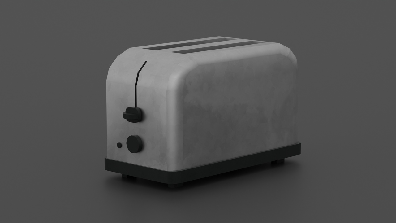 Media 1 for listing Lowpoly Kitchen Toaster
