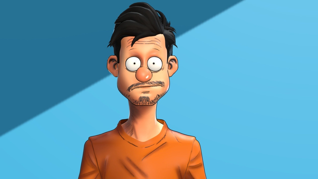 Media 1 for listing A Toony Eyes Man
