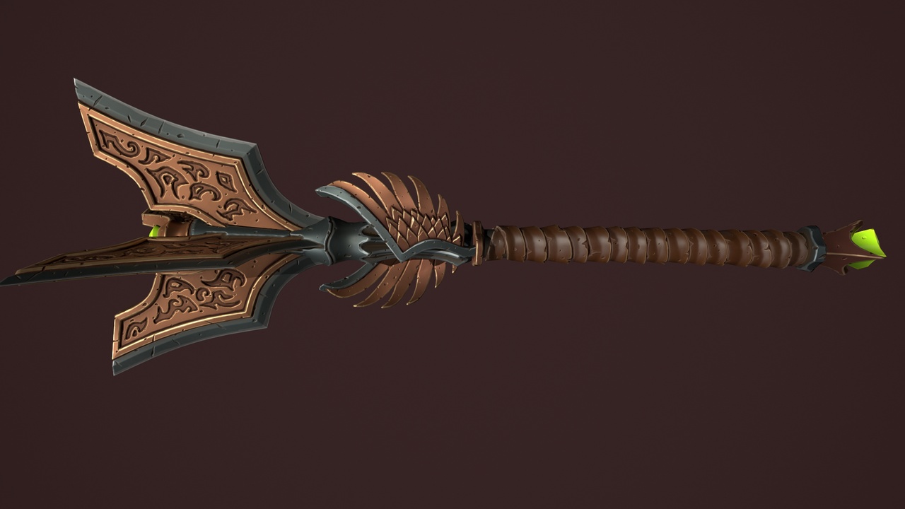 Media 1 for listing Rune mace