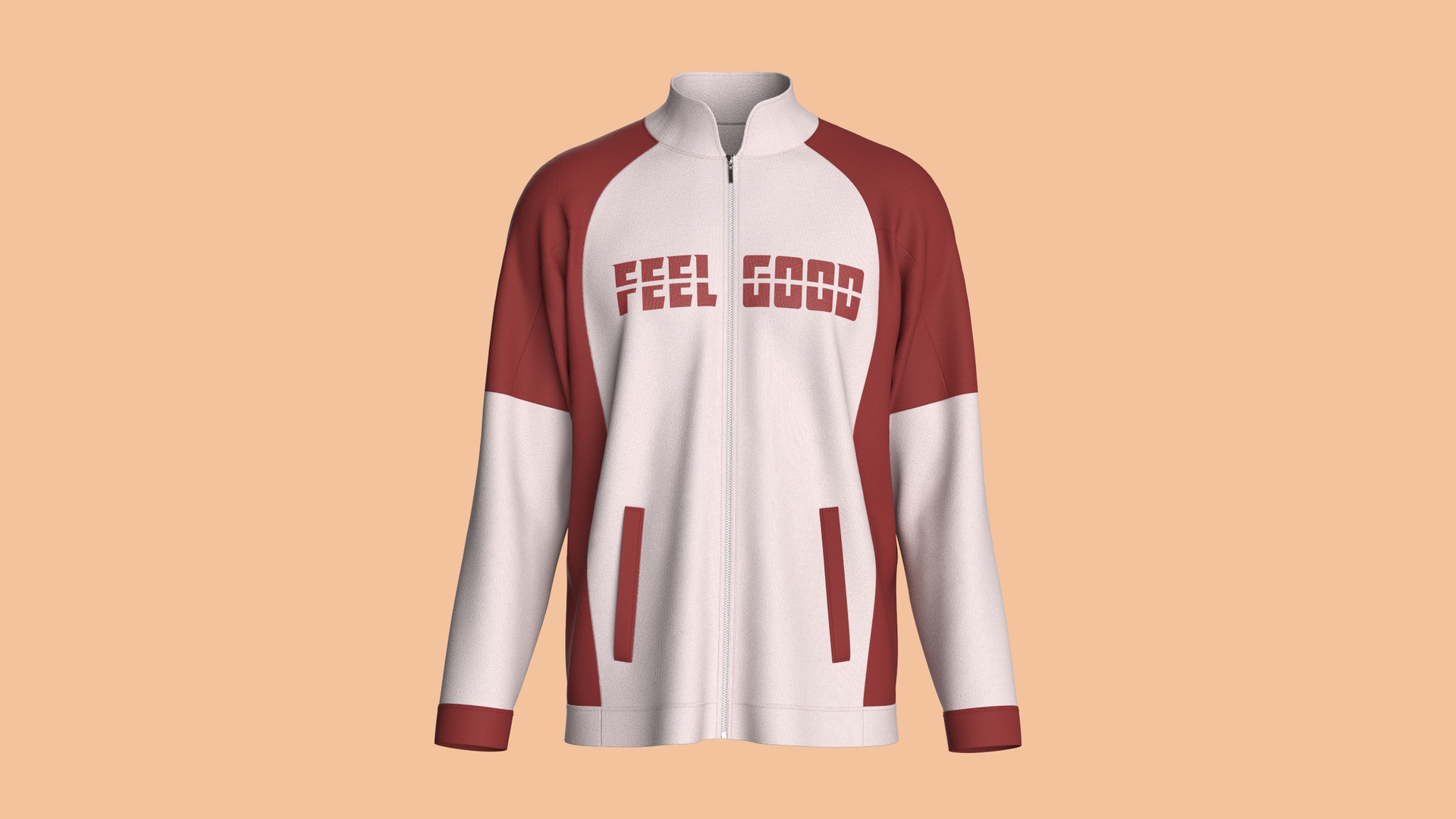 Media 1 for listing Men Printed Raglan Track Jacket | High Poly