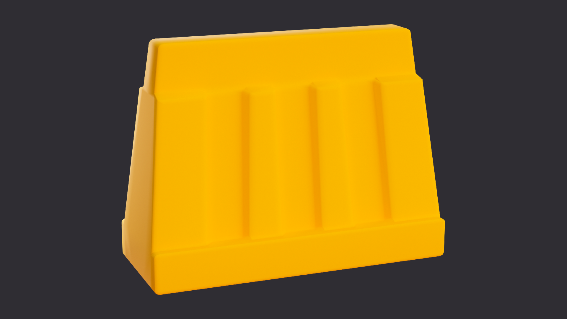Footpath Blocker Low Poly Road Blocker | Fab