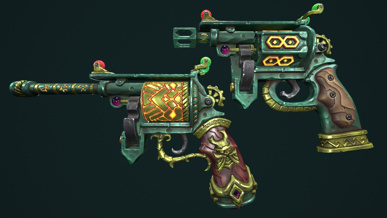 Media 1 for listing Modular stylized dwarf revolver