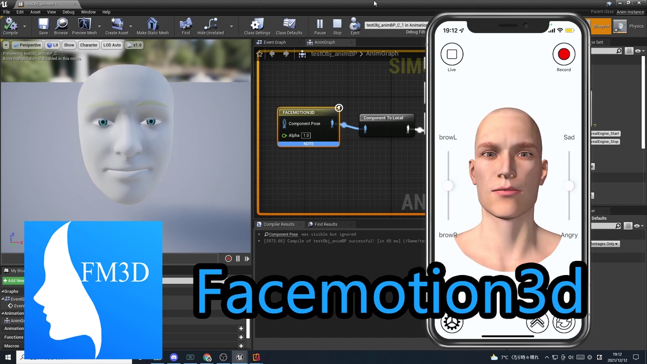 Media 1 for listing FACEMOTION3D Plugin