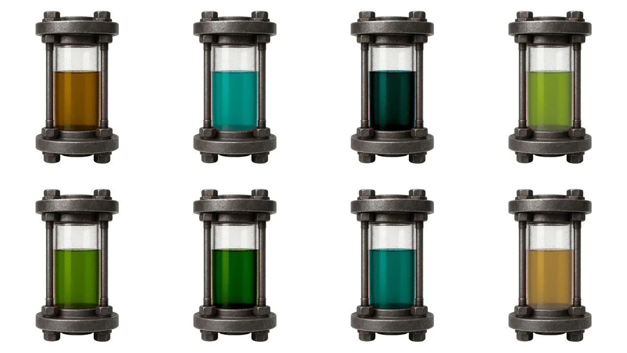 Media 1 for listing 4K Sci-Fi UI Icons — 21 Industrial Pressure Vials (4096px Transparent PNG)