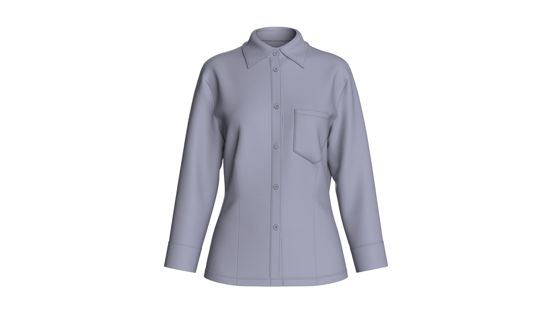 Media 1 for listing Girls Full Sleeve Button - Up Shirt | High Poly