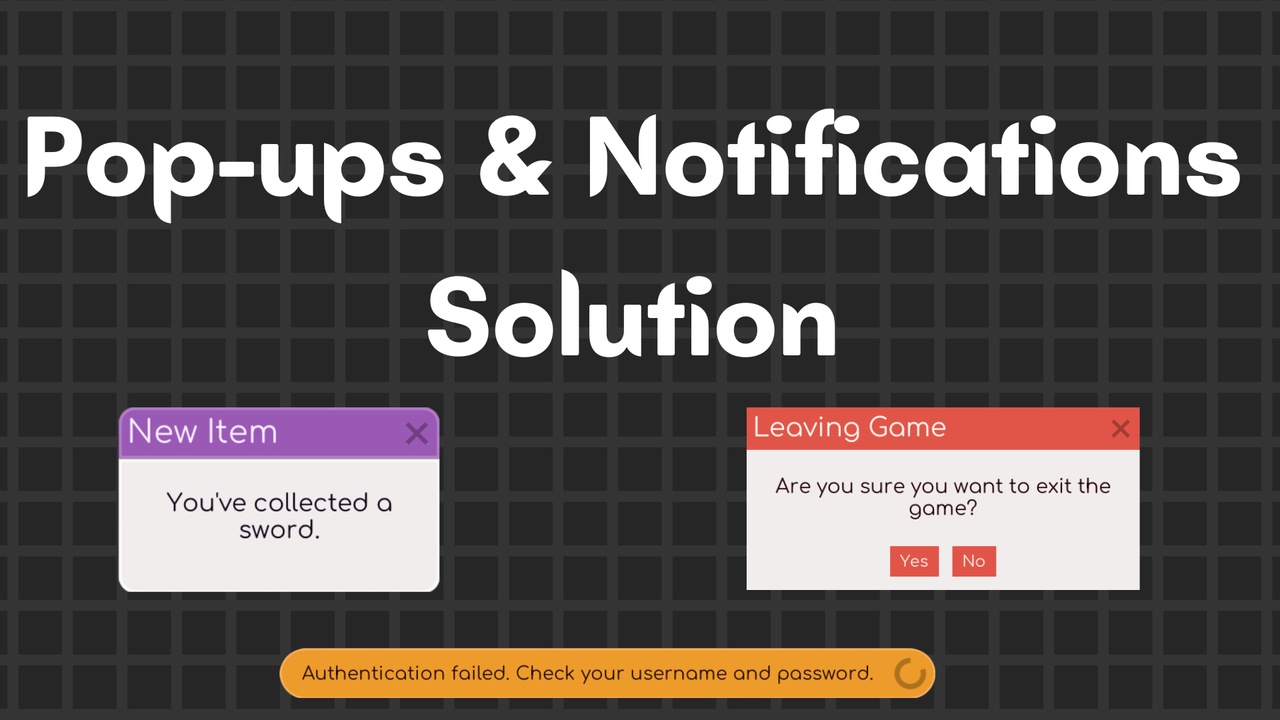 Pop-up & Notification Solution | Fab
