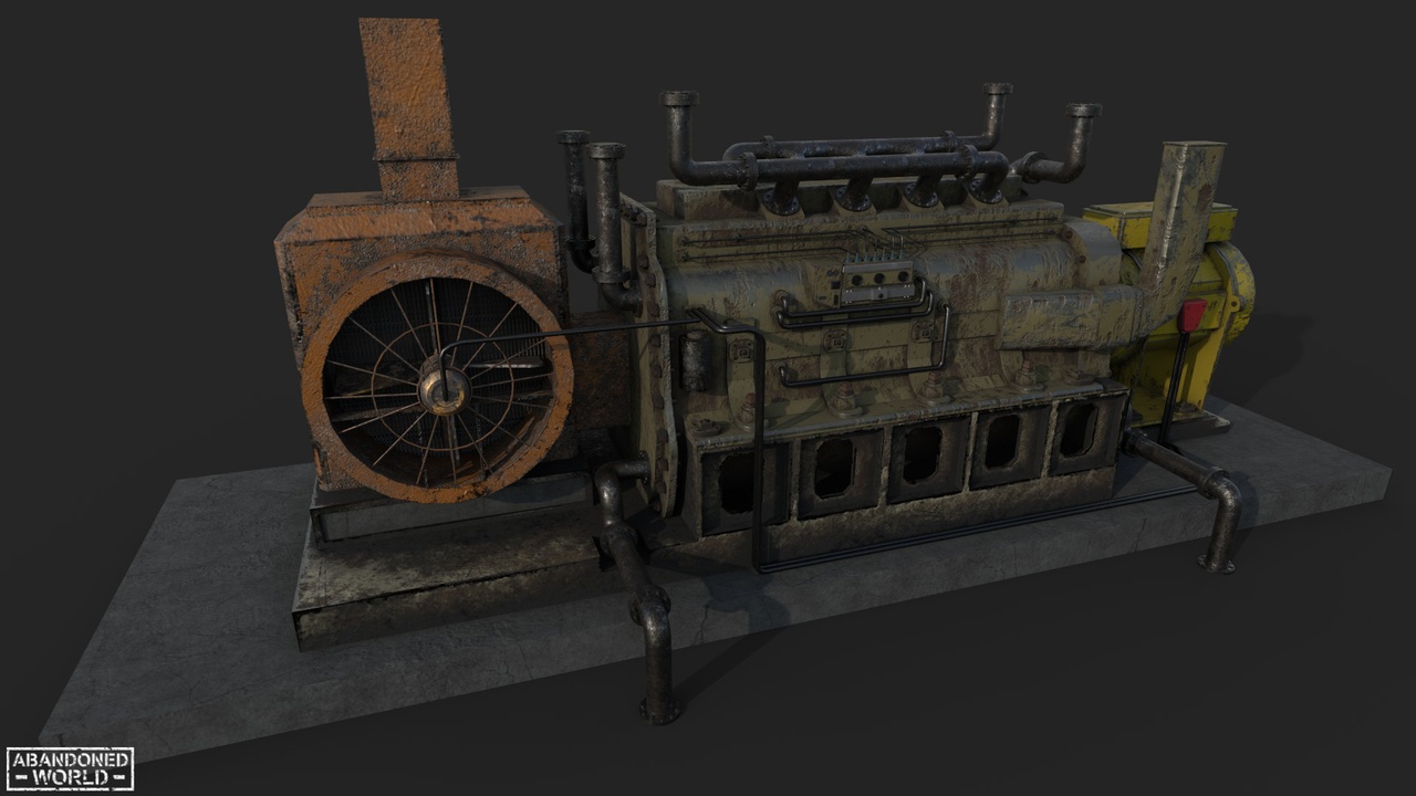 Media 1 for listing Diesel Generator Old