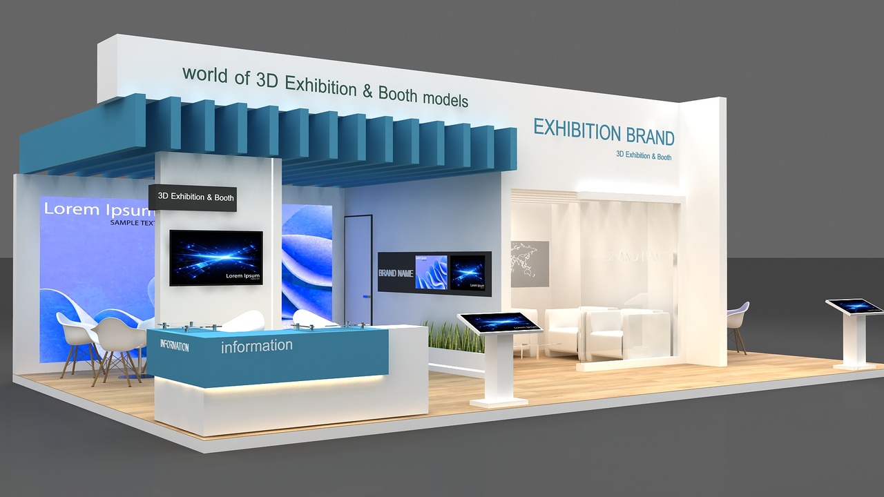 Media 1 for listing 3d exhibition booth