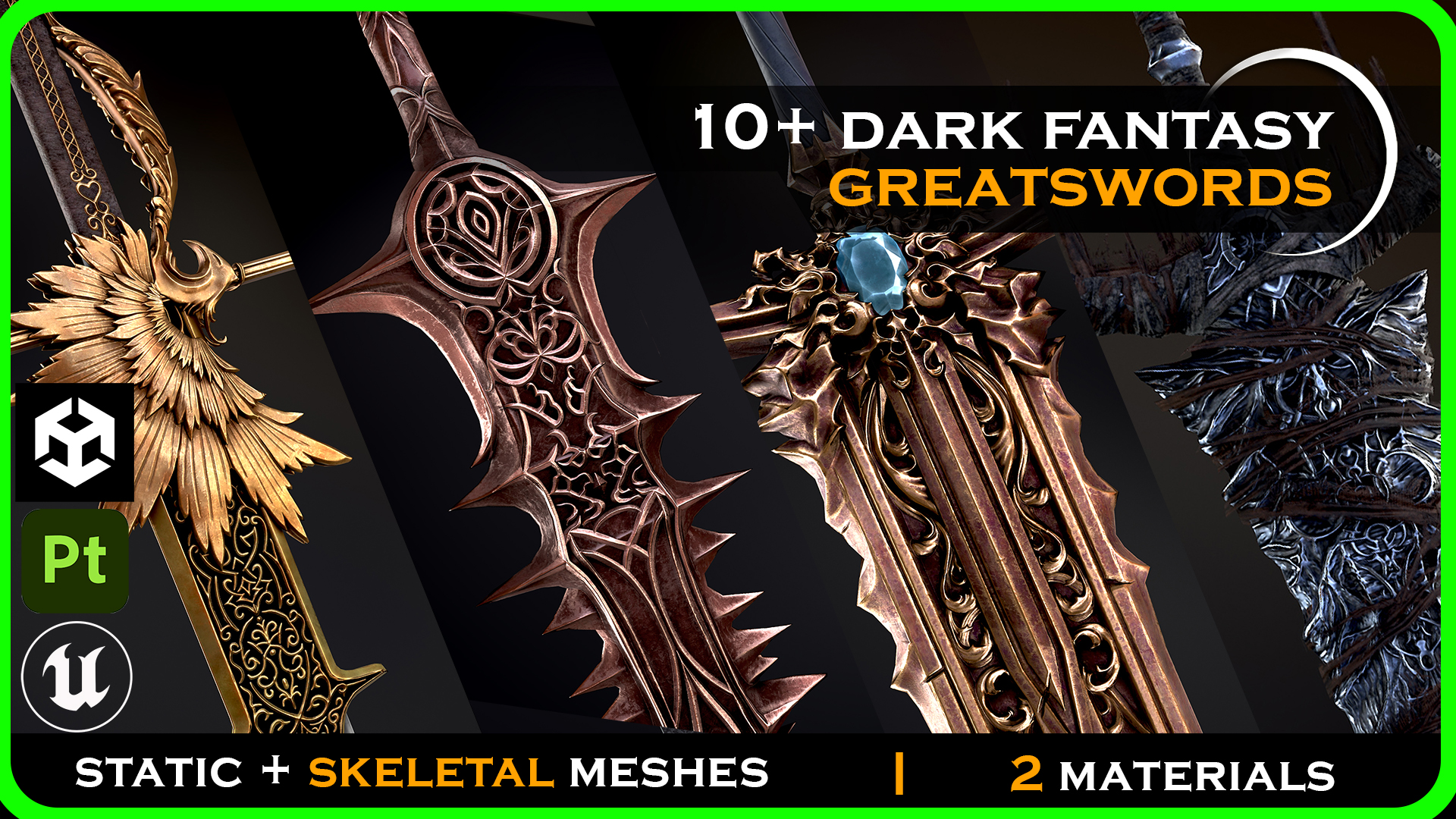 10+ Dark Sword | Fab