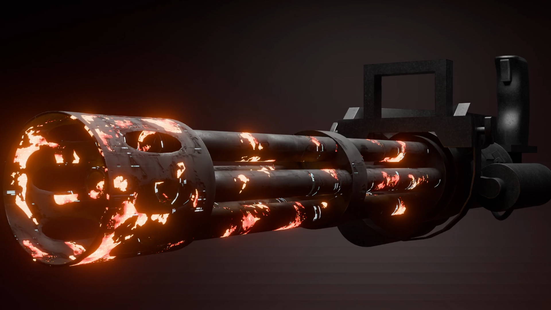 M134 Minigun | Fab