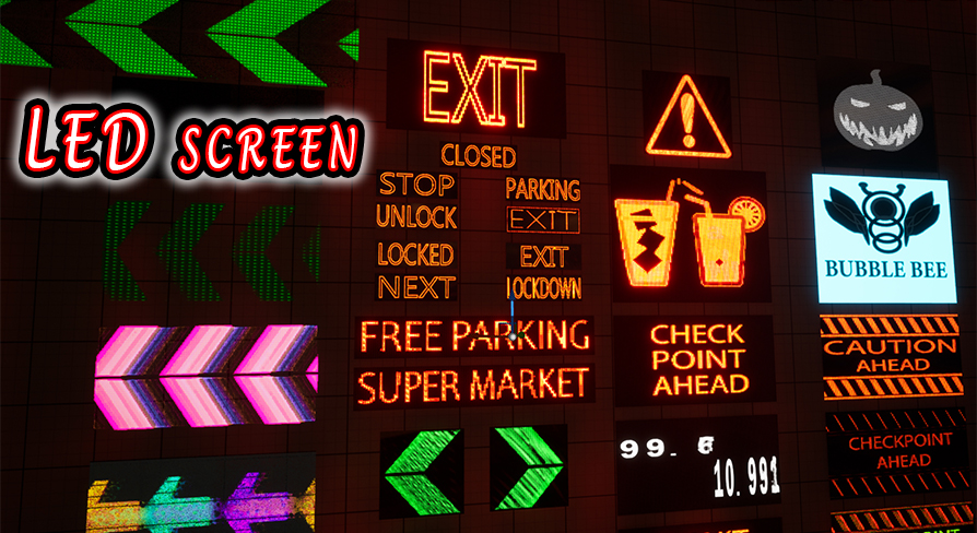 Led Screen Effect Wi LED Screen Effect | Fab